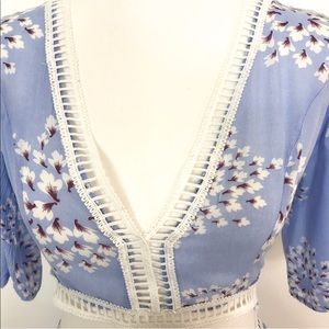 Latiste open back crop top maxi skirt set